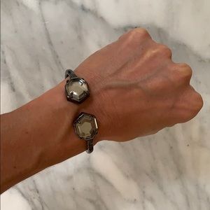 Kendra Scott gunmetal mirror back bracelet